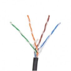 UTP 4*2*0.5-CU PE кат.5е (UTP медь наружный) бухта 305м UTP 4*2*0.5-CU PE кат.5е (UTP медь наружный) бухта 305м